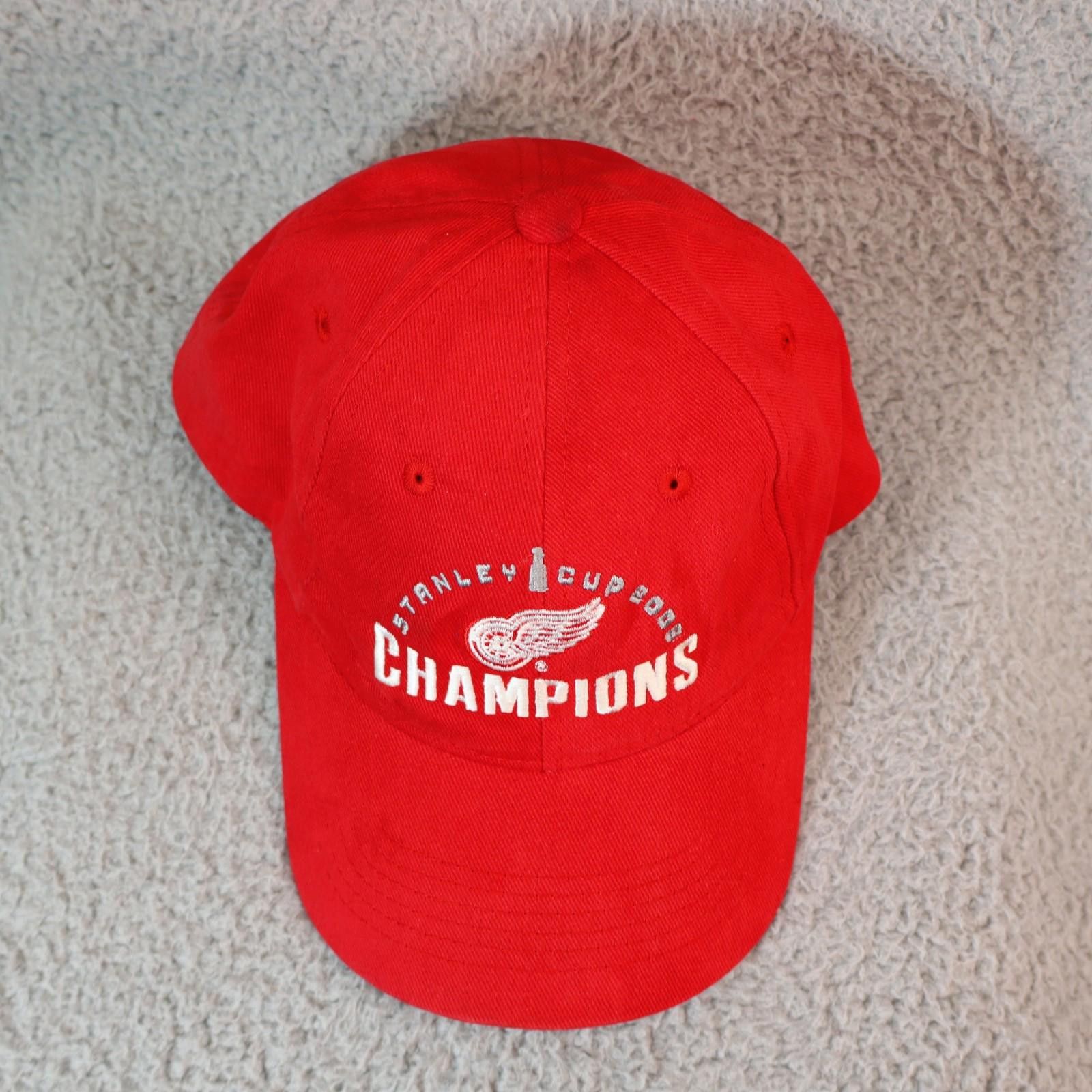 Other Detroit Red Wings Cap 2008 Stanley Champions Dad Hat Size ONE SIZE - 3 Thumbnail