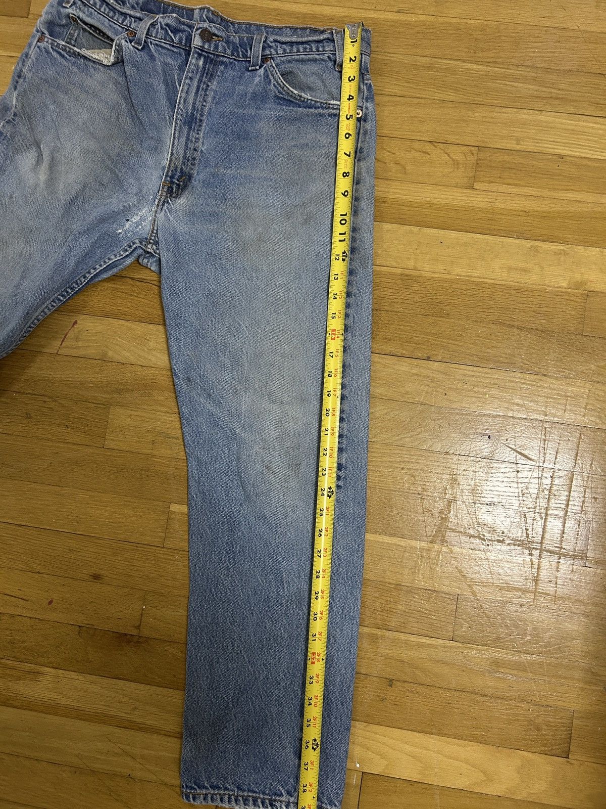 Levi's Vintage Levis 505 Orange Tab Size US 34 / EU 50 - 5 Thumbnail