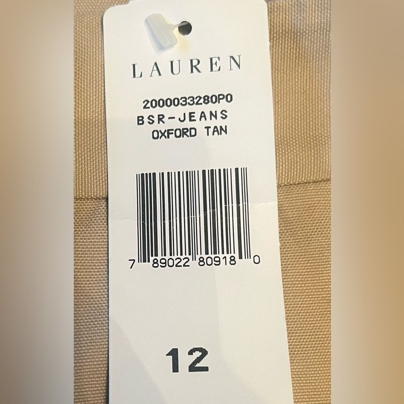 Lauren Ralph Lauren LRL vintage green label BSR shorts in Oxford tan, size 12 Size 34" / US 12 / IT 48 - 7 Thumbnail