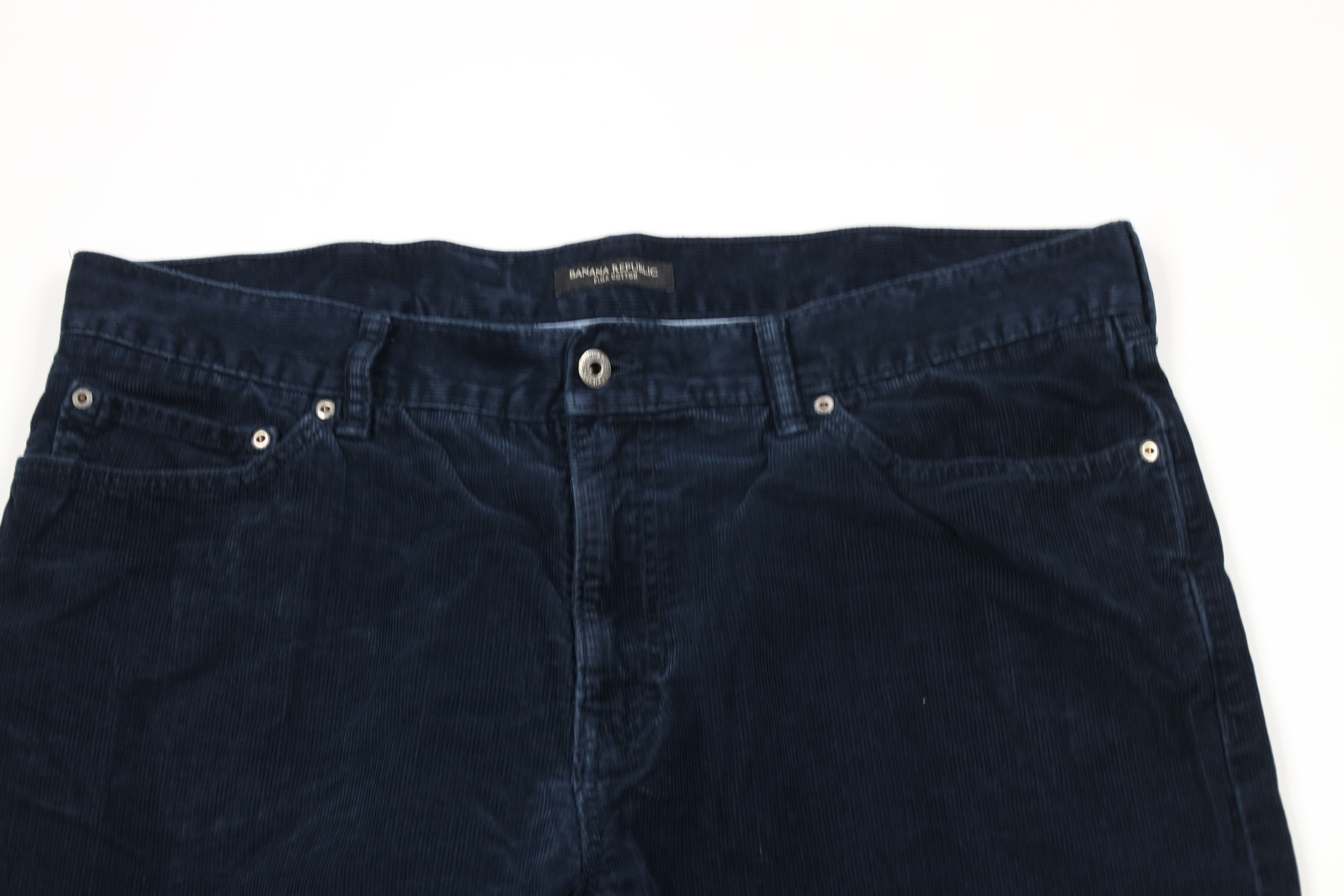 Banana Republic × Vintage Banana Republic Pima Cotton Wide Leg Corduroy Chino Pants Size US 38 / EU 54 - 2 Thumbnail