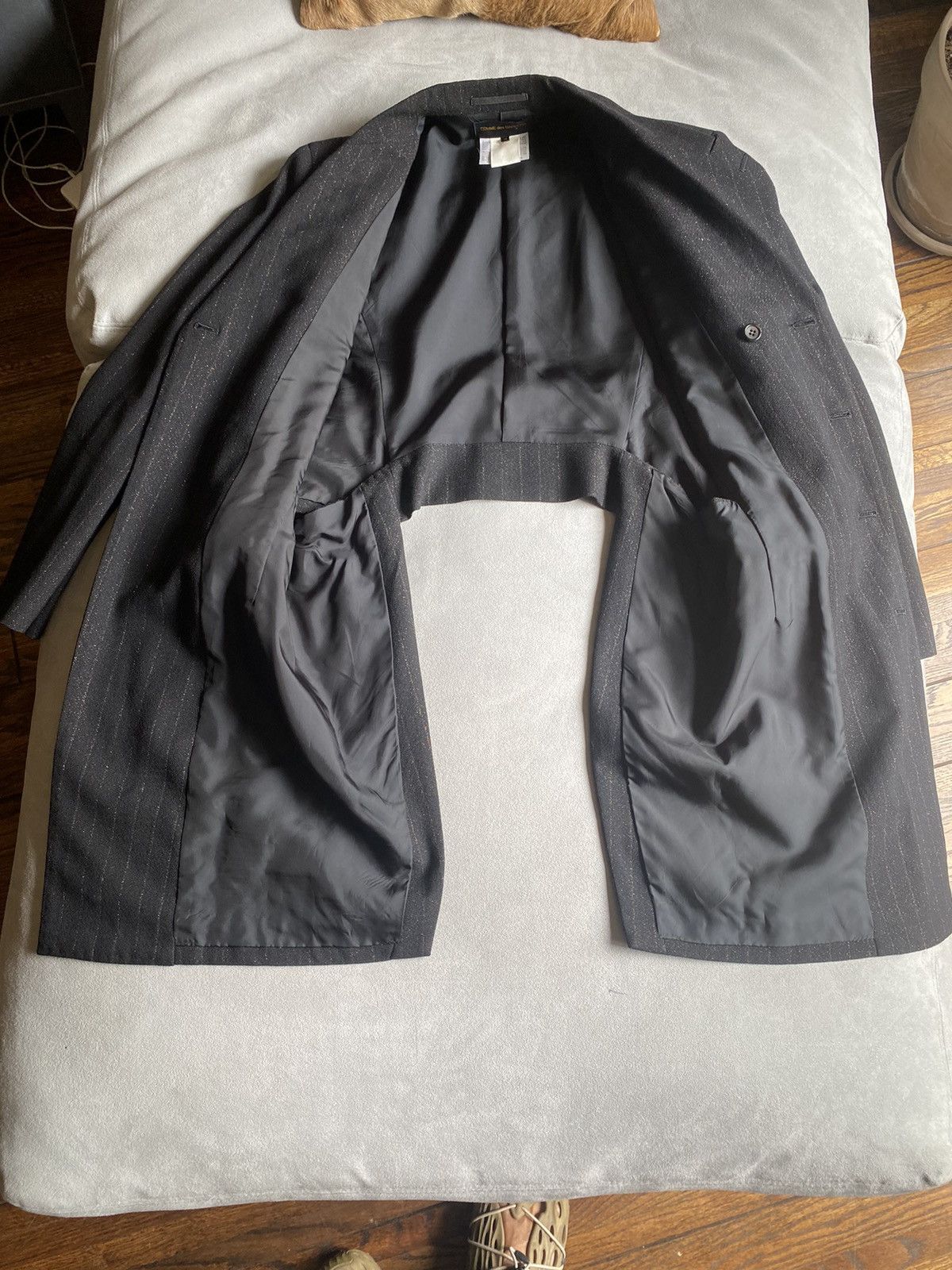 Comme des Garcons CDG double breasted wool coat Size US M / EU 48-50 / 2 - 6 Thumbnail