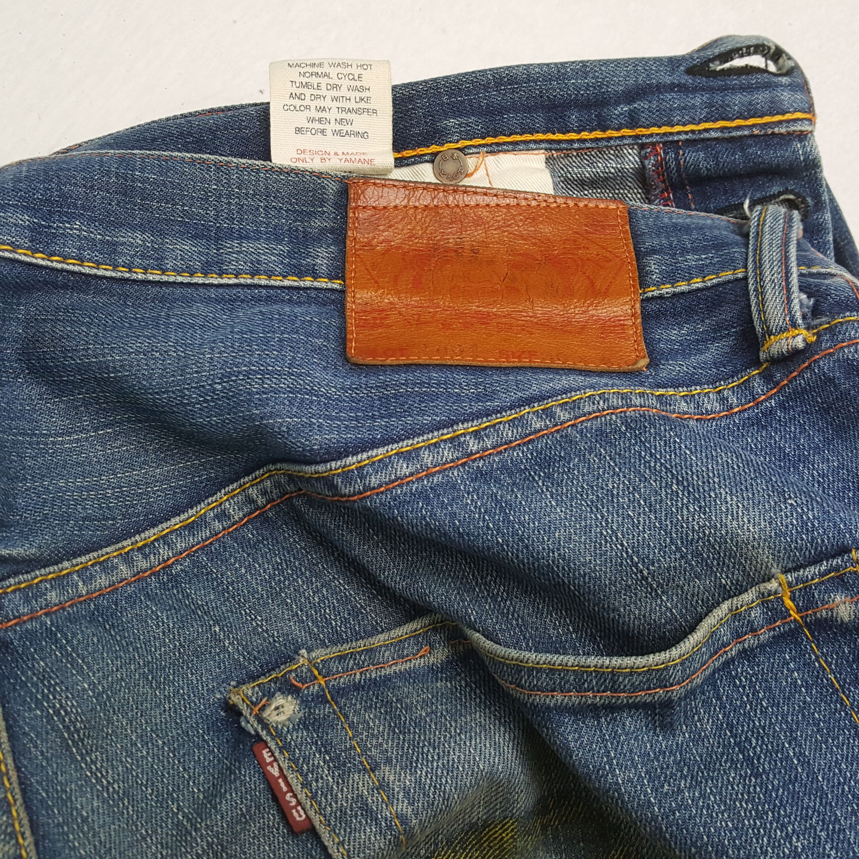 Evisu × Japanese Brand × Vintage EVISU Japanese Brand Streetwear Custom Daicock Jeans Size US 36 / EU 52 - 14 Thumbnail
