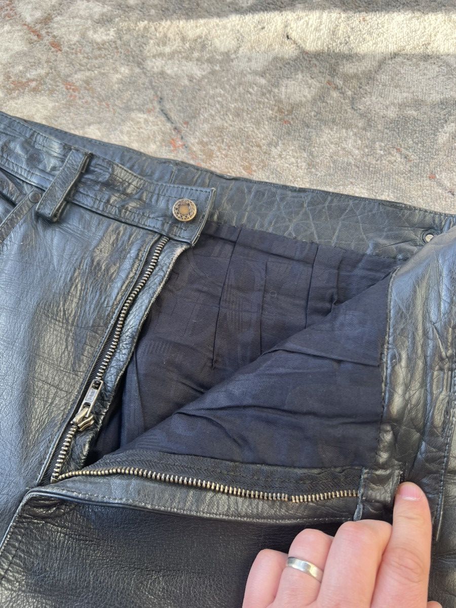 Leather Vintage Nashville Leather Moto Pants Size US 36 / EU 52 - 6 Thumbnail