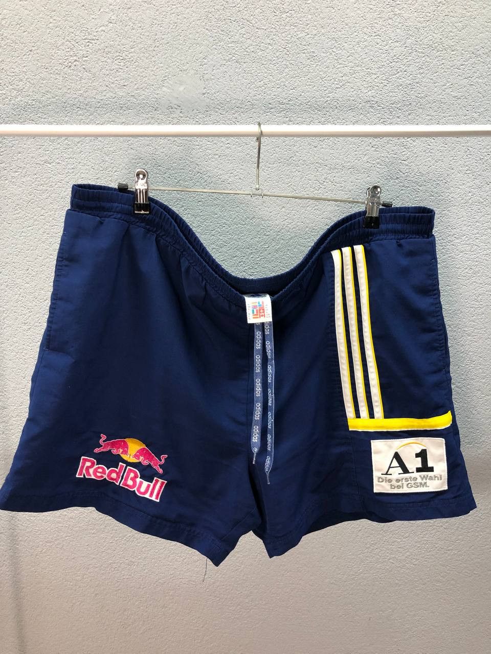 vintage Adidas x Red Bull A1 mens shorts XL