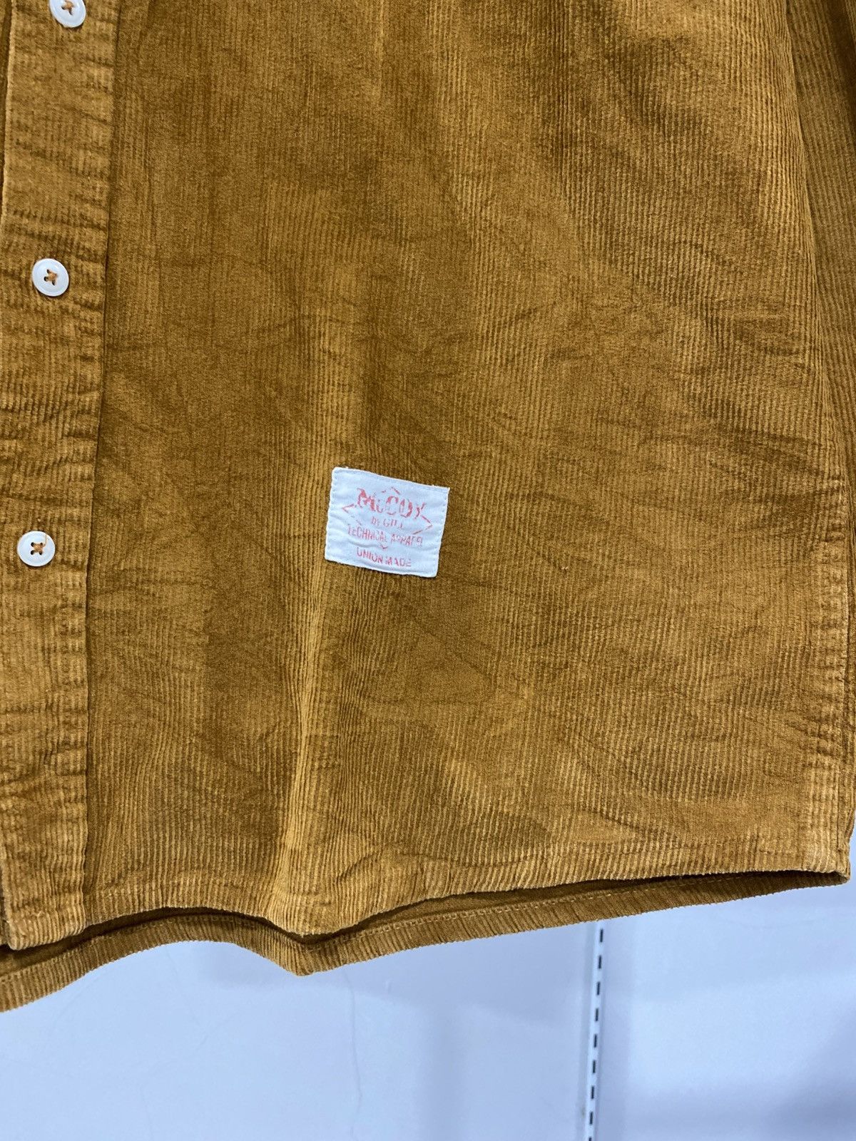 Japanese Brand The Real McCoy Corduroy Shirt Size US L / EU 52-54 / 3 - 4 Thumbnail
