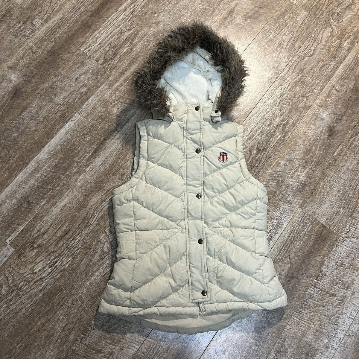 If Six Was Nine × Polo Ralph Lauren × Vintage Vintage Polo Ralph Laurent Puffer Vest Size S / US 4 / IT 40 - 1 Thumbnail