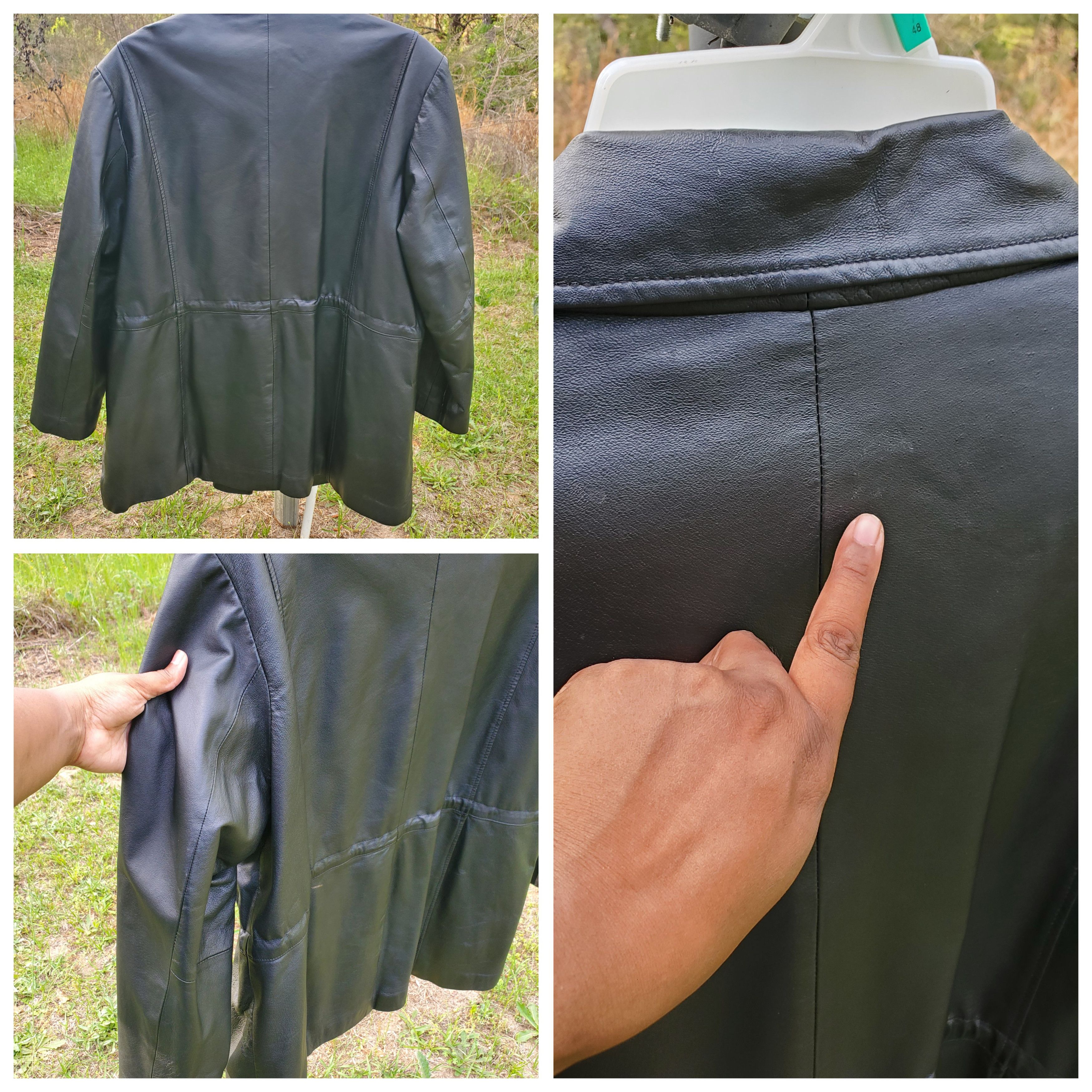 St. Johns Bay Vintage Lot of 3 Men's Genuine Leather Jackets Premium Brand Size US XXL / EU 58 / 5 - 10 Thumbnail