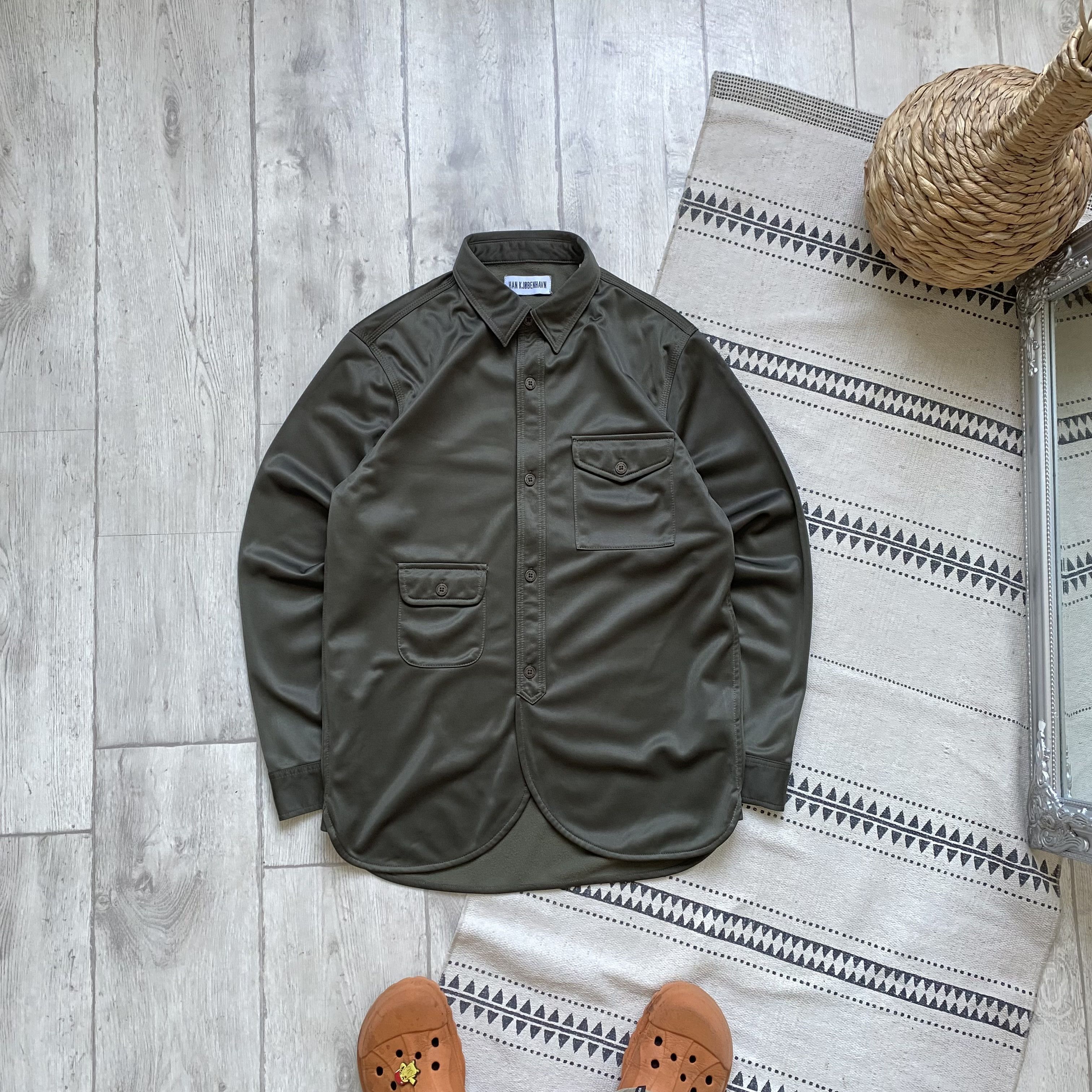 Han Kjobenhavn 👔 Han Kjobenhavn Sirt Multipocket Army Military Style Size US M / EU 48-50 / 2 - 1 Thumbnail