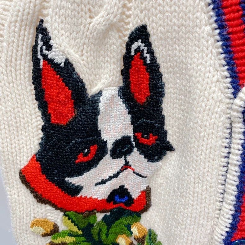 Gucci Gucci Puppy knitted coat Size S / US 4 / IT 40 - 5 Thumbnail