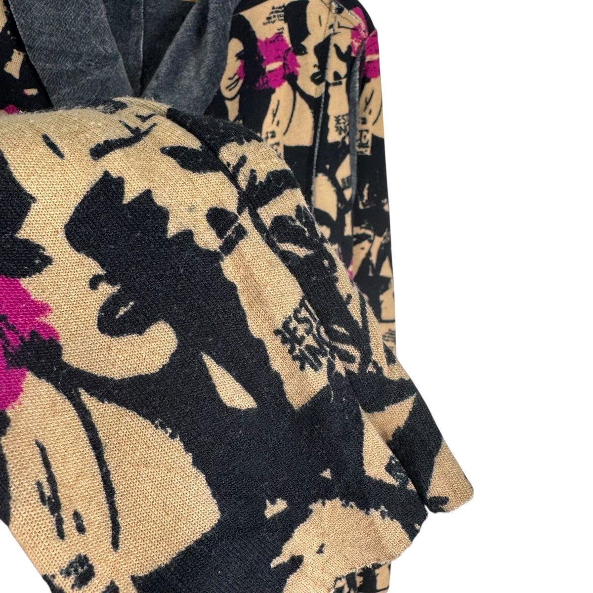 Hysteric Glamour ☀️PRIMAL WORK SEXY WOMAN OVERPRINT CARDIGAN JACKET Size M / US 6-8 / IT 42-44 - 7 Thumbnail