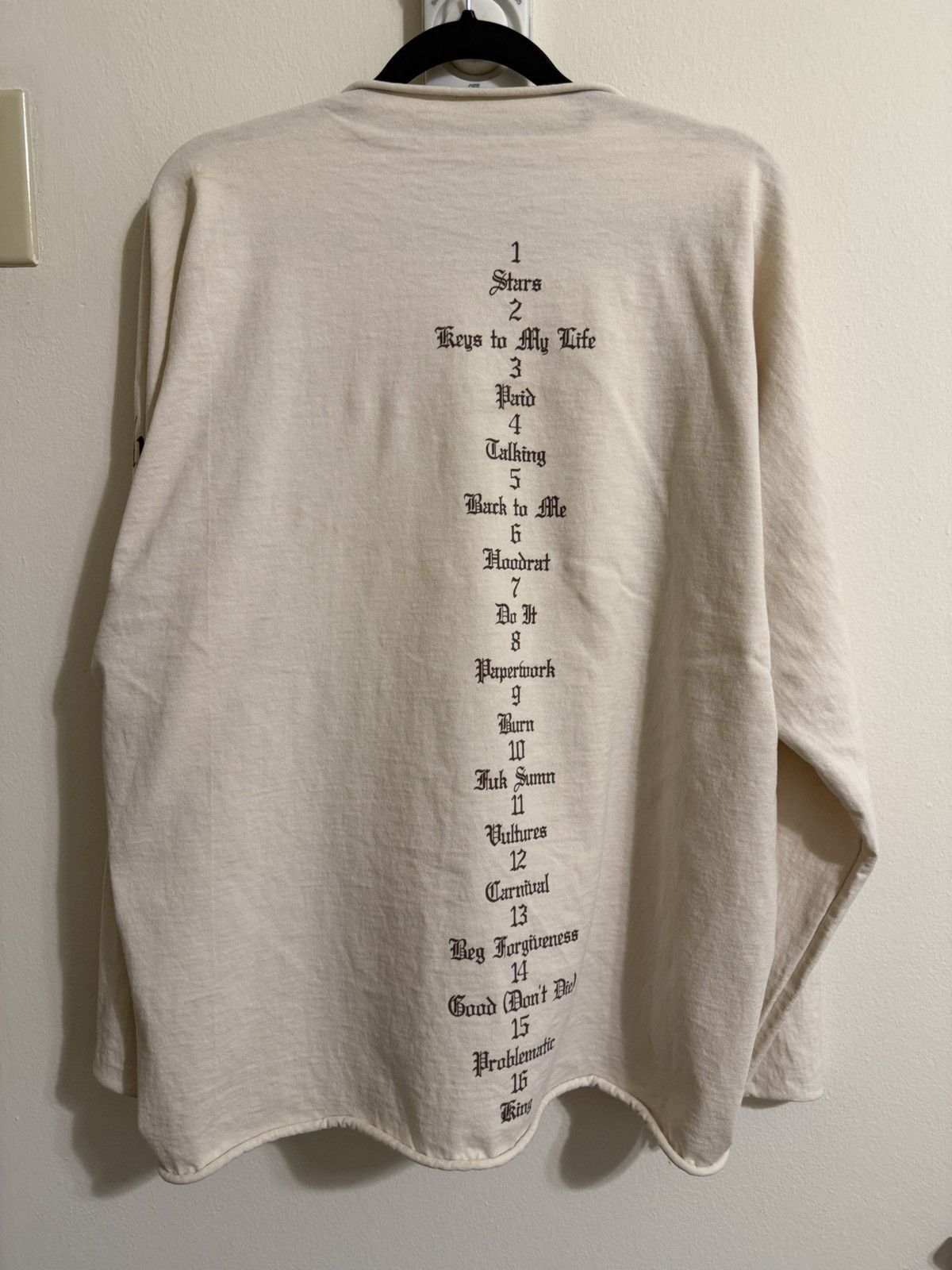 Yeezy Vultures Kanye West Yeezy Long Sleeve Size US M / EU 48-50 / 2 - 3 Thumbnail