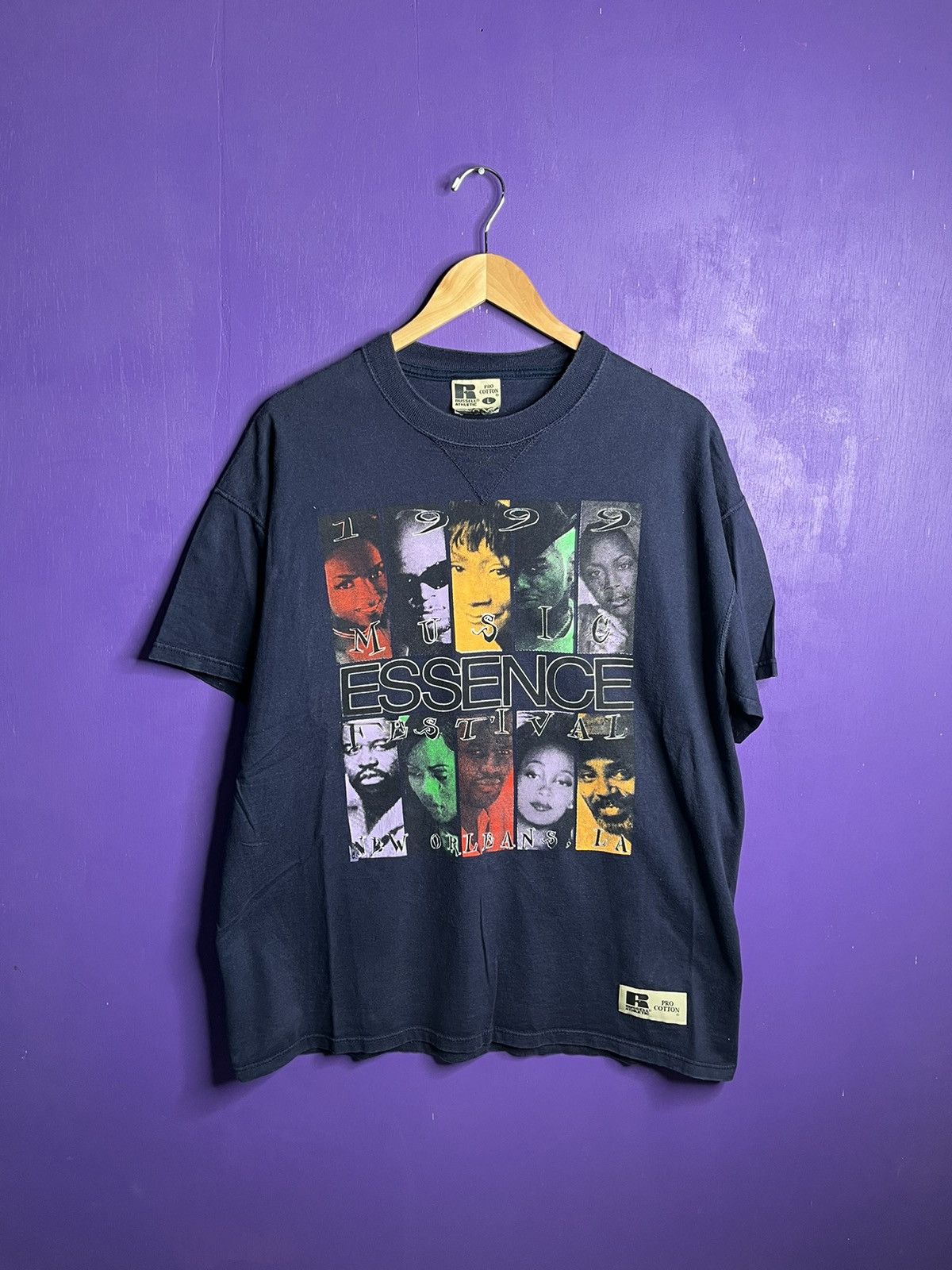 Band Tees × Vintage Vintage 1999 Essence music festival lineup t-shirt Size US L / EU 52-54 / 3 - 1 Thumbnail
