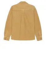 Saint Laurent Paris oc11z0126 795555 Overshirt in Corduroy in Dry Wood Size US XS / EU 42 / 0 - 2 Thumbnail