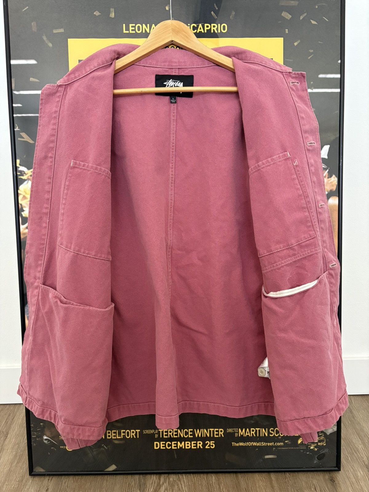 Stussy Stussy Pastel Work Chore Jacket Size US L / EU 52-54 / 3 - 3 Thumbnail