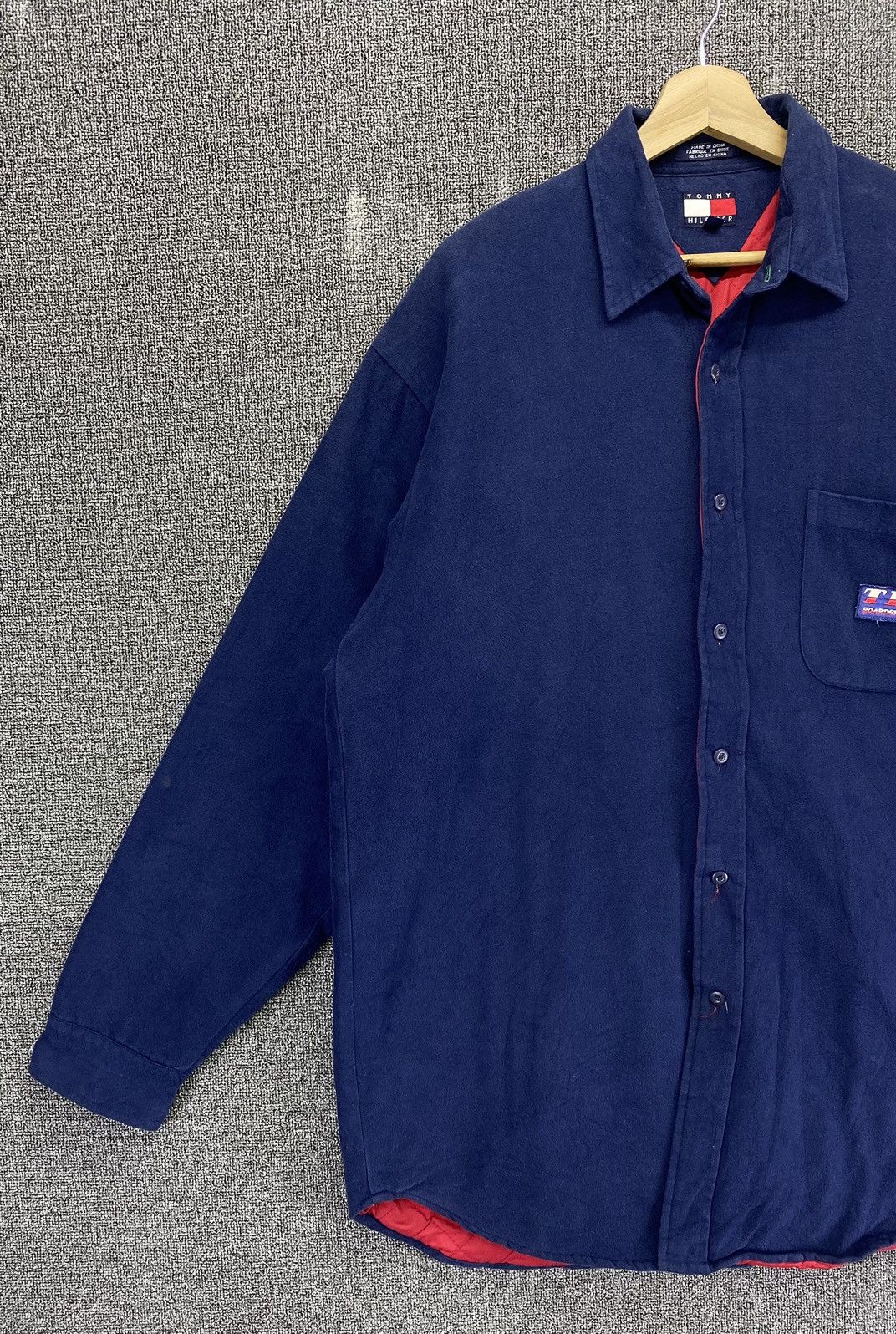 Tommy Hilfiger Vintage Tommy Hilfiger Button Up Jacket Size US L / EU 52-54 / 3 - 4 Thumbnail