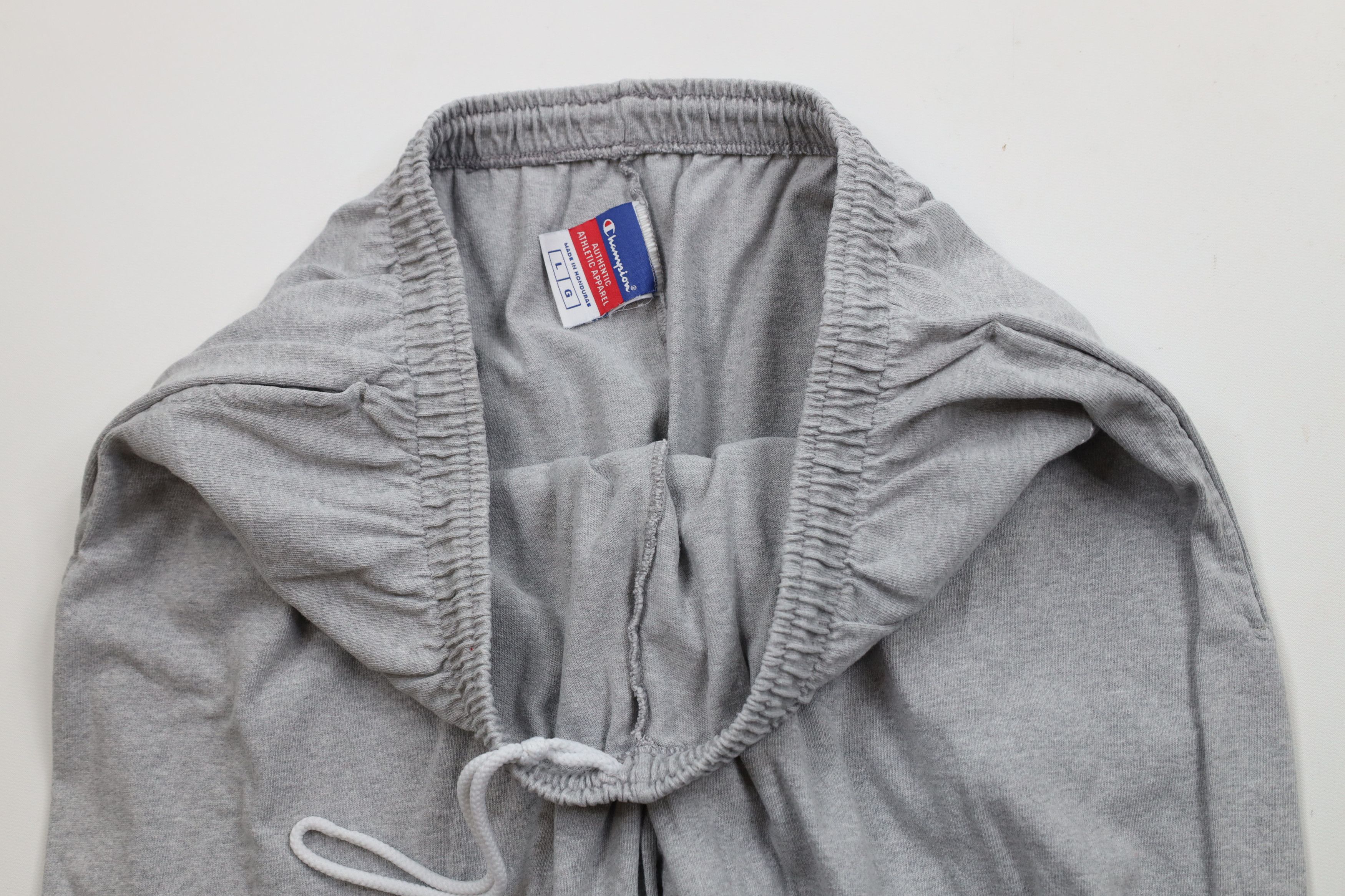 Champion × Vintage Vintage 90s Champion Spell Lightweight Joggers Pants Gray Size US 36 / EU 52 - 8 Thumbnail