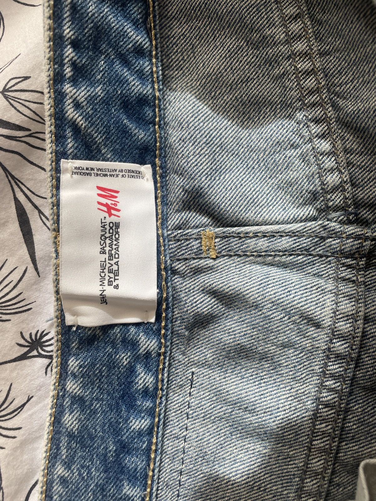 H&M × Jean-Michel Basquiat Jeans H&M x Jean Michel Basquiat Size 26" / US 2 / IT 38 - 5 Thumbnail