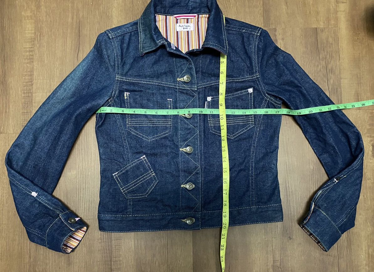 Paul Smith PAUL SMITH Denim Trucker Jacket Size S / US 4 / IT 40 - 17 Thumbnail