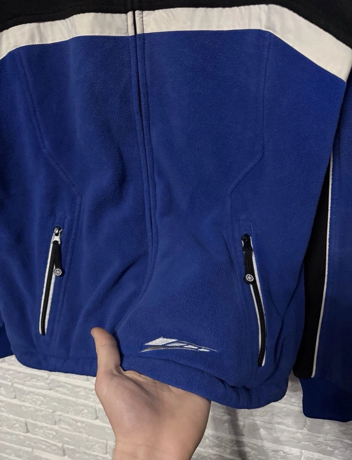 Yamaha Yamaha Racing Paddock Fleece Bomber Jacket Huge Logos Size US L / EU 52-54 / 3 - 5 Thumbnail