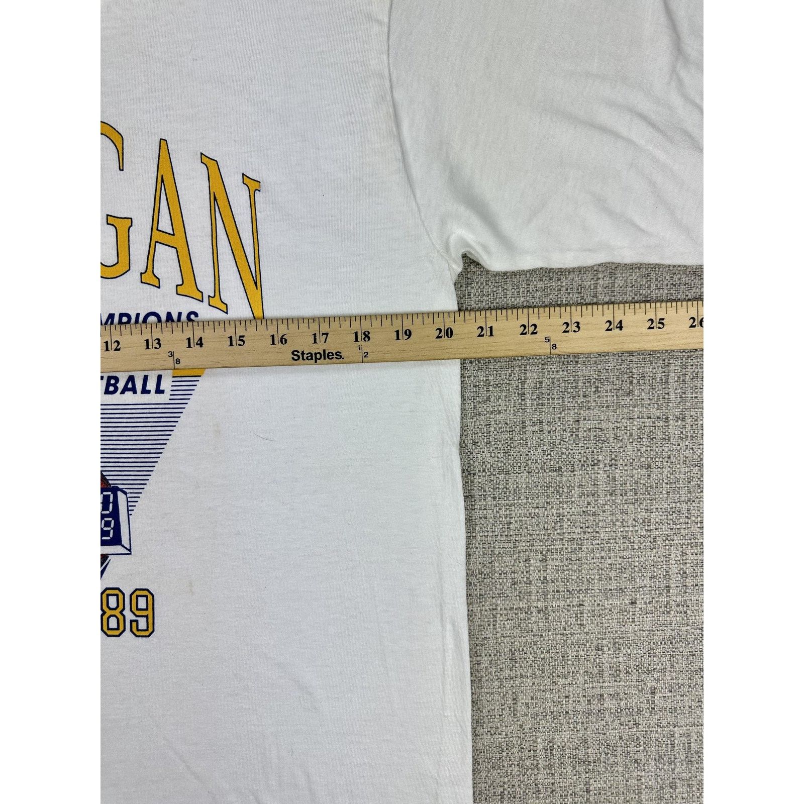 Other Michigan Wolverines Shirt Sz L Basketball 1989 Champions Size US L / EU 52-54 / 3 - 3 Thumbnail