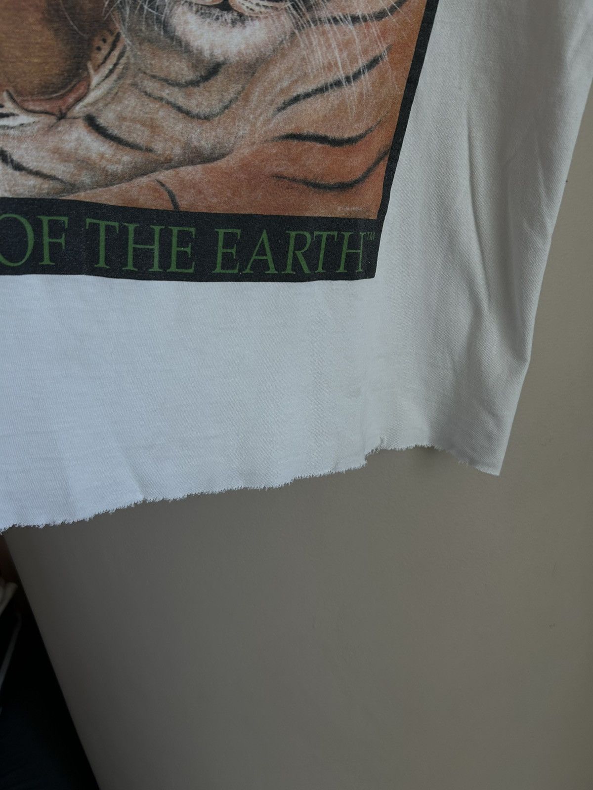 Vintage Thrashed Vintage Nature Tiger Shirt Size US L / EU 52-54 / 3 - 2 Thumbnail