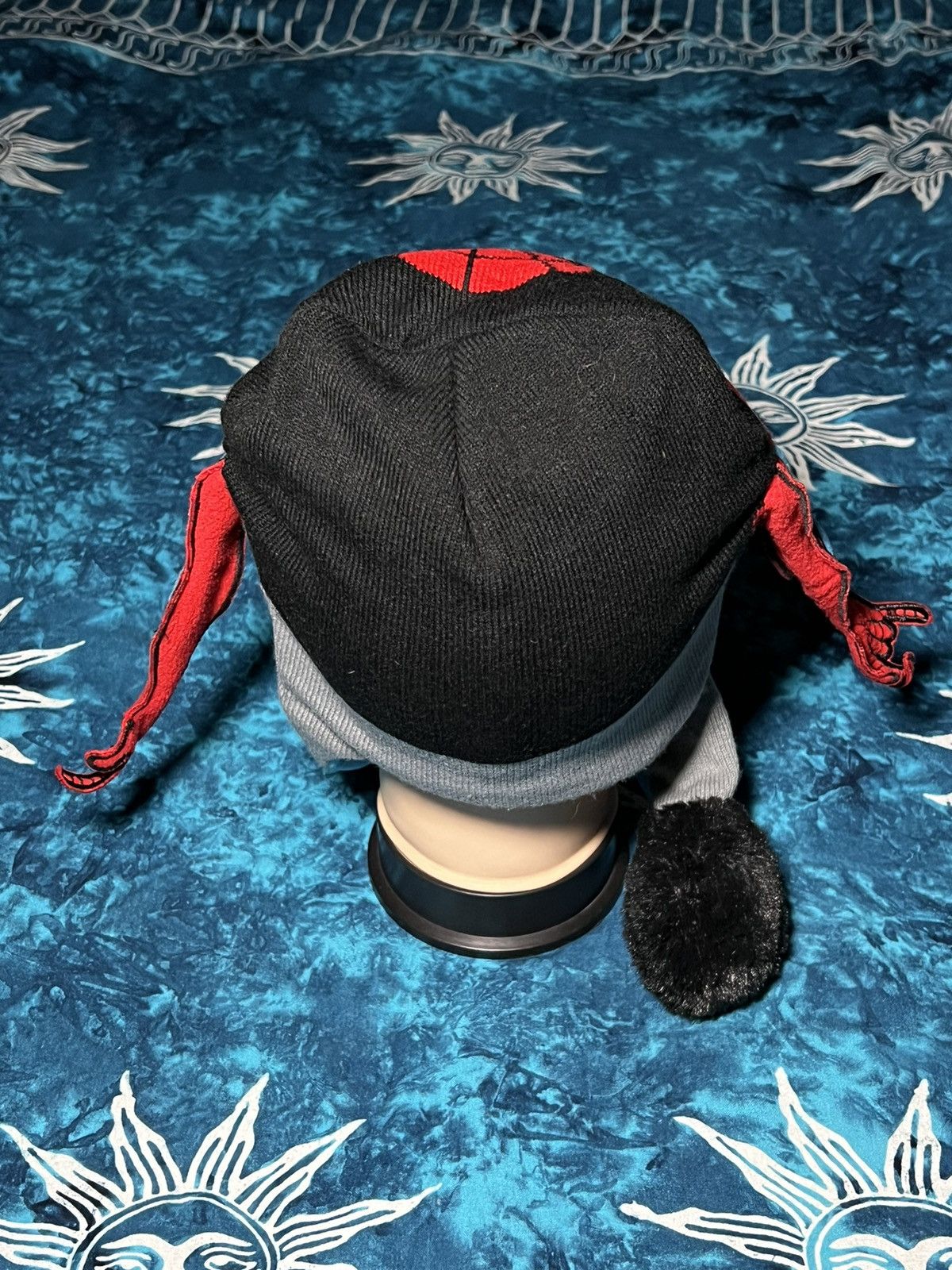 Marvel Comics SPIDER-MAN BIG LOGO MARVEL BEANIE HATS Y2K DRILL 90s Size ONE SIZE - 18 Thumbnail