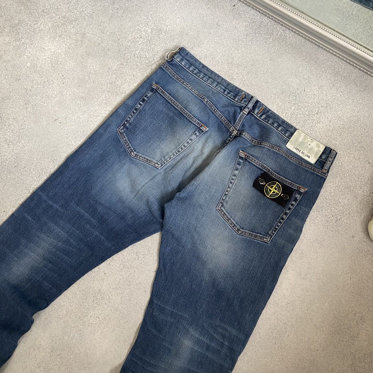 Stone Island Stone Island Jeans Denim Pants Vintage Logo y2k archive Size US 36 / EU 52 - 3 Thumbnail