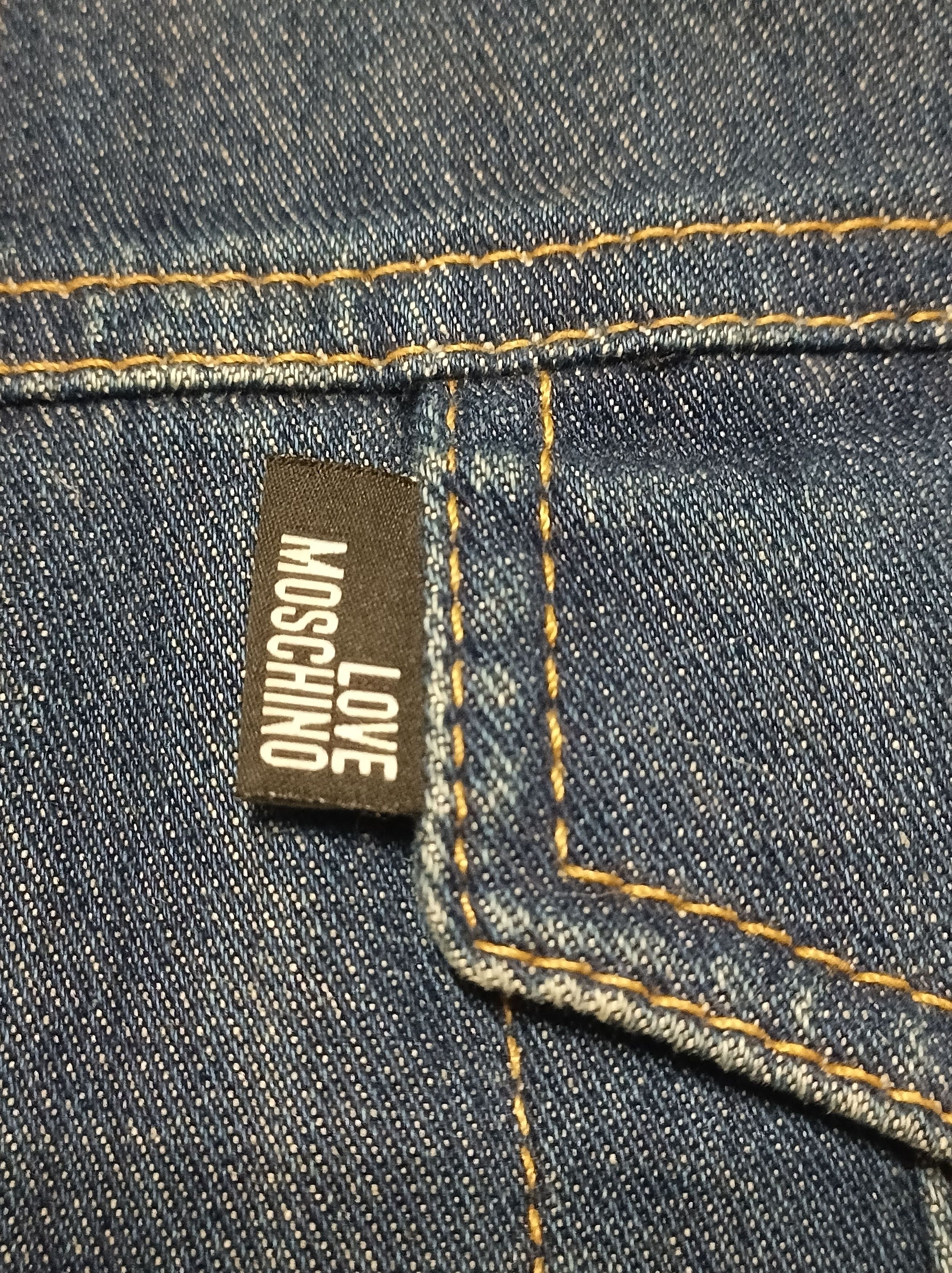 Moschino Moschino Denim Shearling Jacket Mens Size EU50 US34 Size US M / EU 48-50 / 2 - 10 Thumbnail