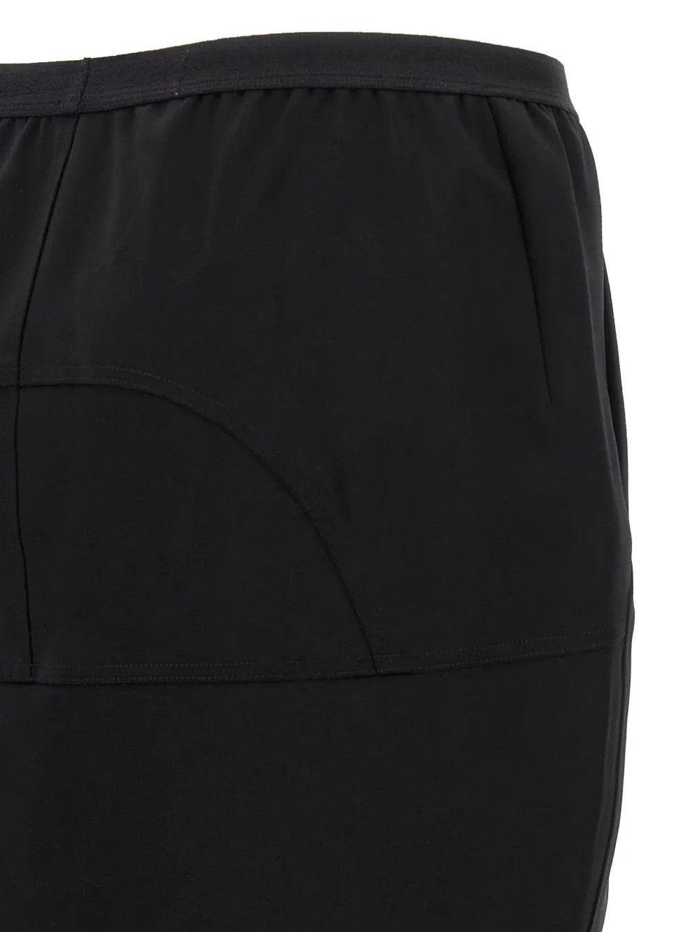 Rick Owens o1y0126 Maxi Skirt in Black Size 26" / US 2 / IT 38 - 3 Thumbnail