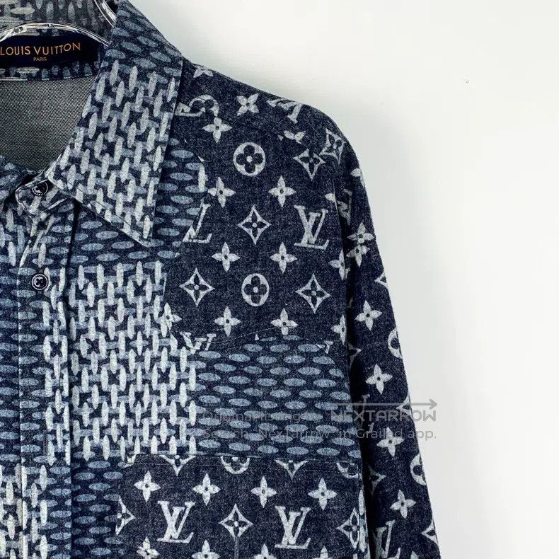 Louis Vuitton Louis Vuitton Dark blue checkerboard logo presbyopic patch Size US XL / EU 56 / 4 - 3 Thumbnail