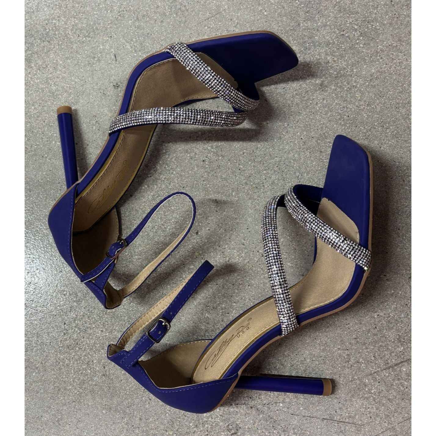 Other CATHY DIN / Alathea / Blue Purple / High Heel / Sandals With Size US 10 / IT 40 - 6 Thumbnail