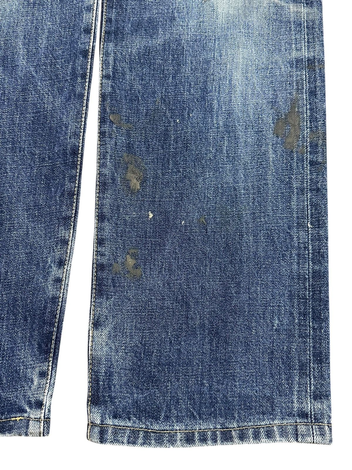 Japanese Brand Vintage Paul Smith Selvedge Faded Mud Wash Style Jeans Size US 31 - 10 Thumbnail