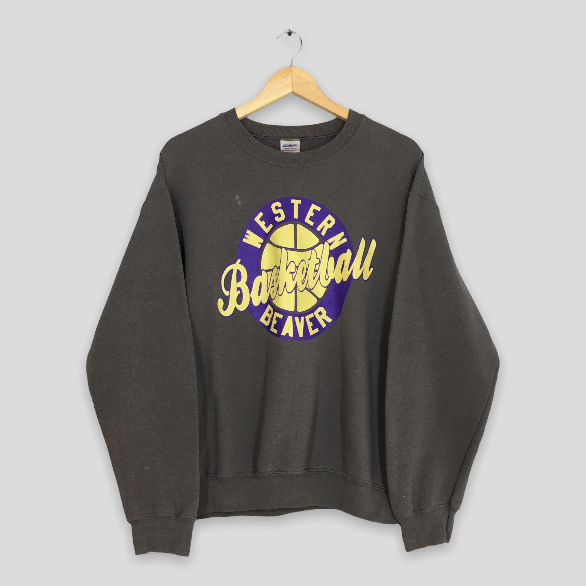 NBA Vintage Western Beaver Basketball Sweatshirt Medium Size US M / EU 48-50 / 2 - 1 Thumbnail