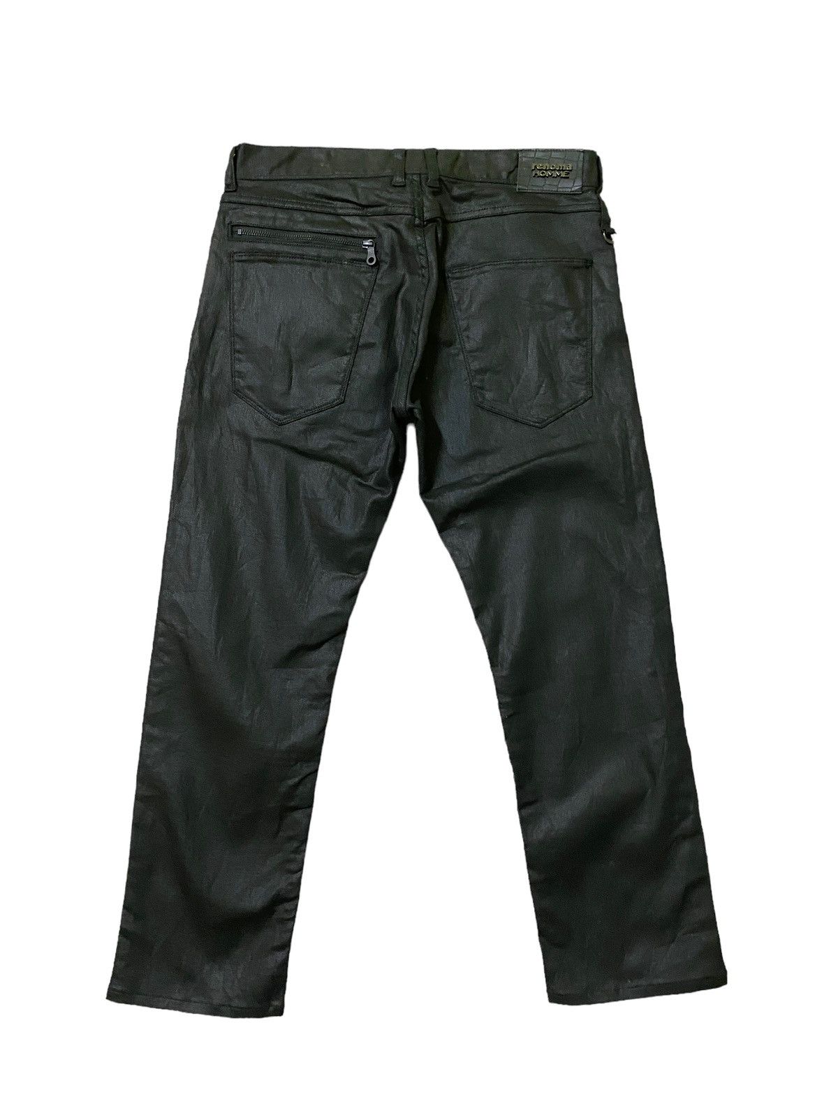 Renoma RARE ARCHIVE RENOMA HOMME WAXED DENIM JEANS Size US 30 / EU 46 - 2 Thumbnail
