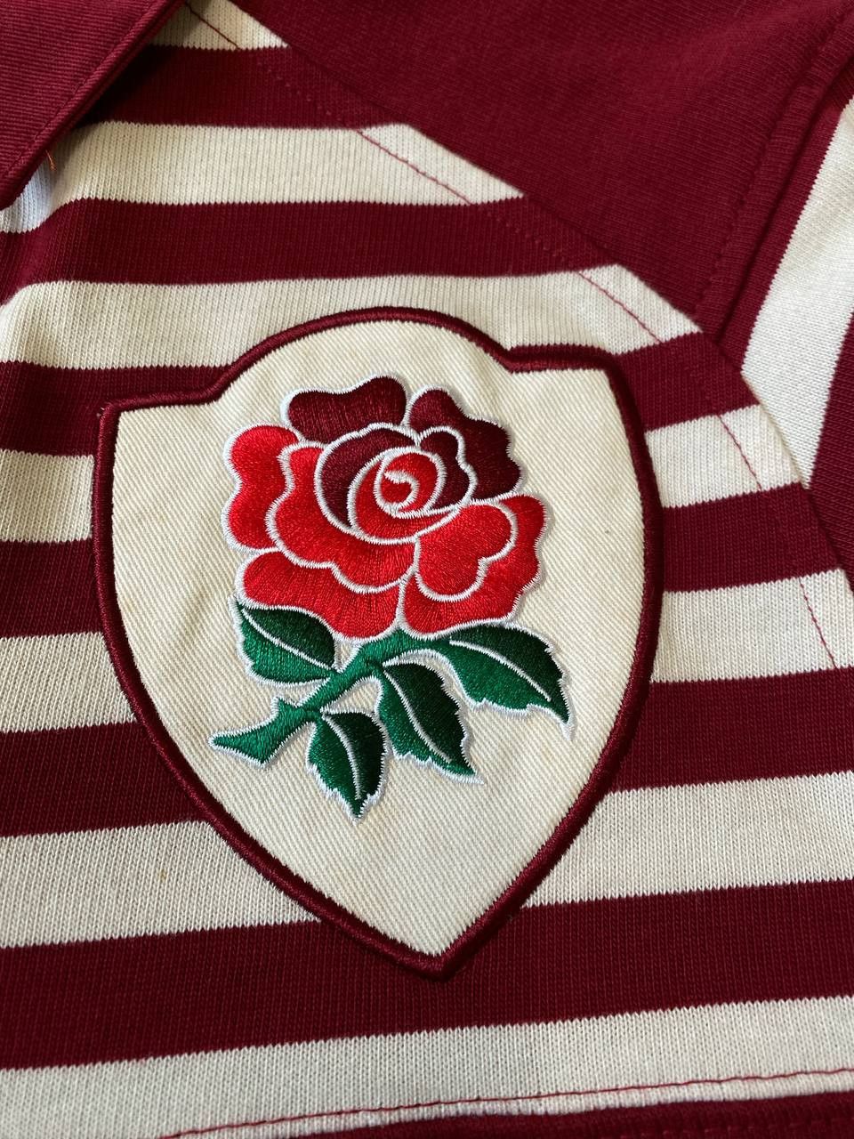 Canterbury of New Zealand Vintage Canterbury England National Rugby Team O2 Polo Size US S / EU 44-46 / 1 - 10 Thumbnail