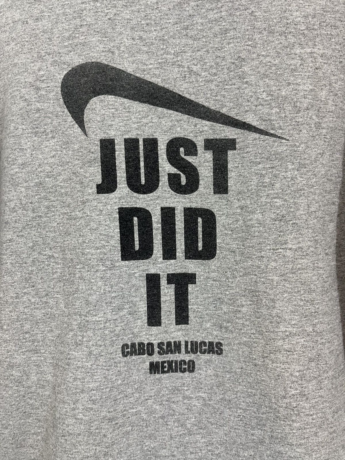 Vintage JUST DID IT Nike Parody Mexico Faded Sex Joke Tee Size US L / EU 52-54 / 3 - 6 Thumbnail