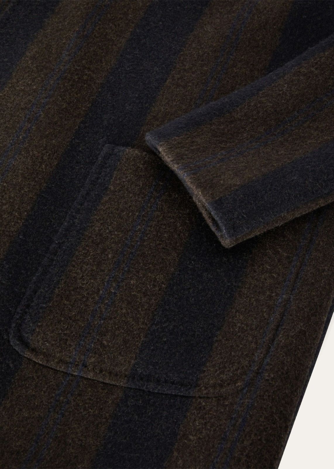 Loro Piana o1srvl11e0126 FAN3578 Jimi Jacket in Brown/Blue Size L / US 10 / IT 46 - 7 Thumbnail