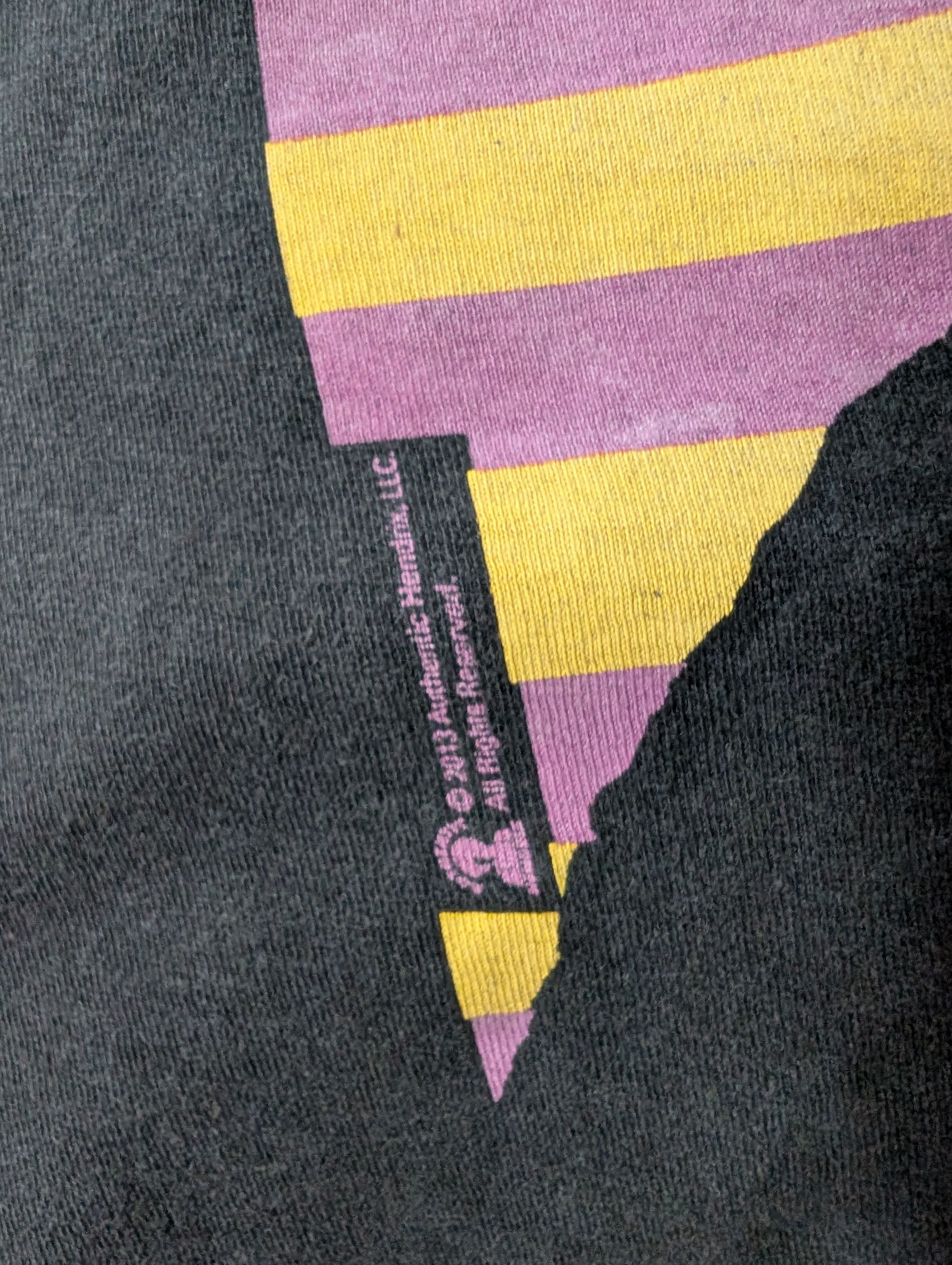 Band Tees × Jimi Hendrix × Tultex JIMI HENDRIX 2013 "AUTHENTIC HENDRIX" PSYCHEDELIC T-SHIRT Size US M / EU 48-50 / 2 - 3 Thumbnail