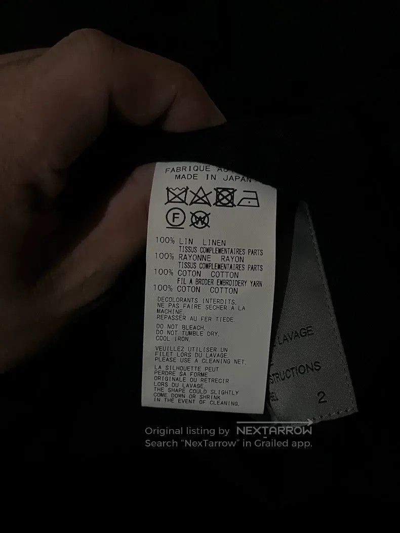Yohji Yamamoto YOHJI YAMAMOTO Triple Linen Jacket Size US M / EU 48-50 / 2 - 7 Thumbnail