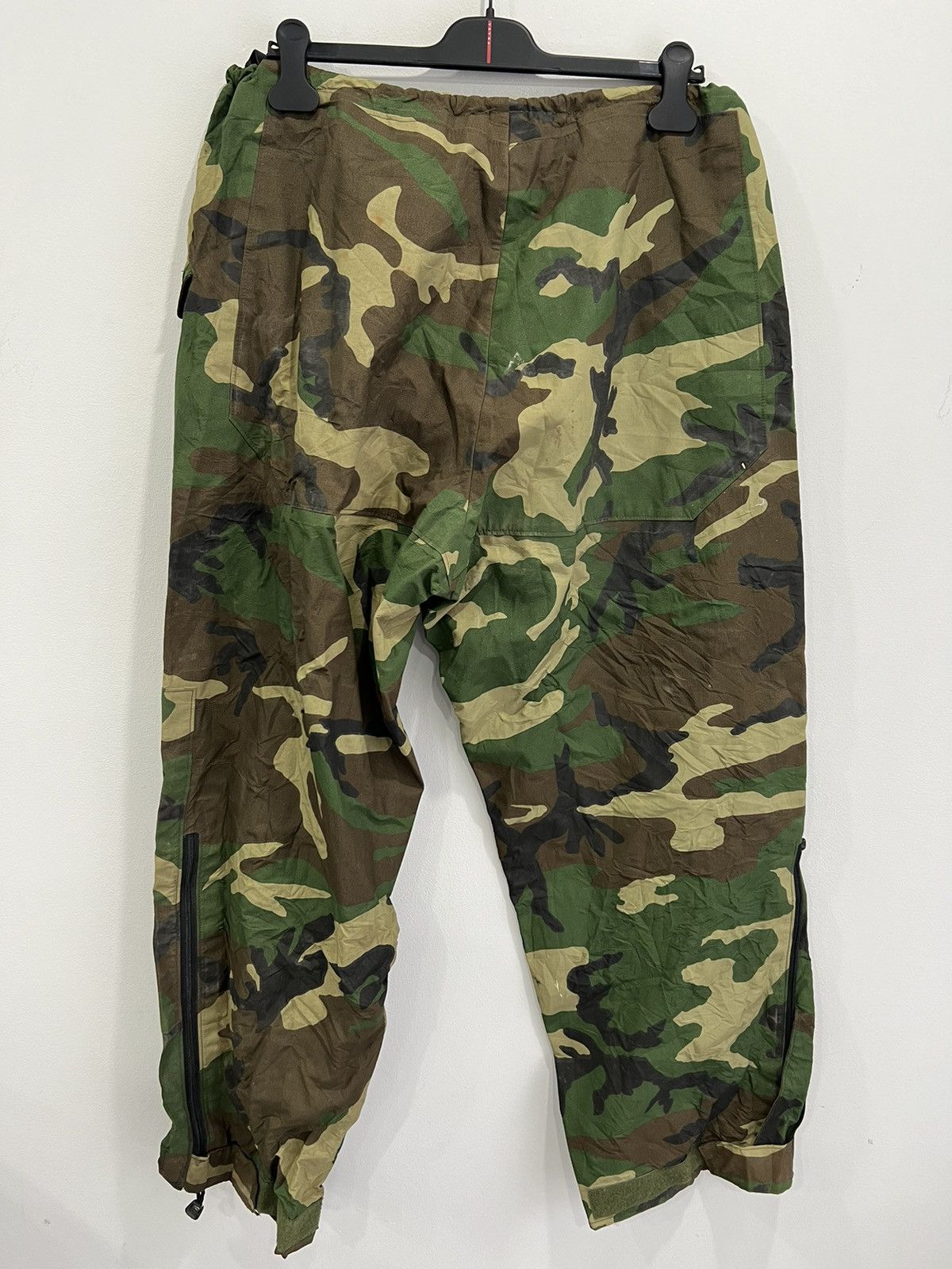 Vintage Vintage Camo Army Trousers Pants 34x32 Size US 34 / EU 50 - 2 Thumbnail