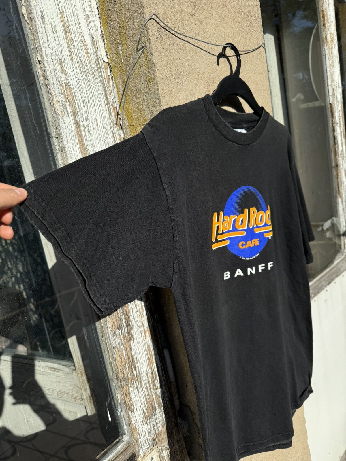 Hard Rock Cafe Vintage 1989 Hard Rock Cafe Banff Size US XL / EU 56 / 4 - 5 Thumbnail