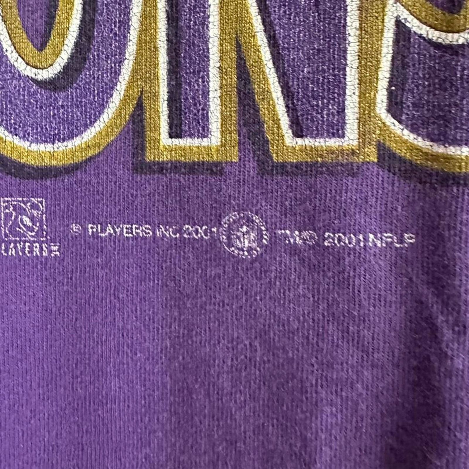 NFL × Vintage Vintage Baltimore Ravens Ray Lewis Shirt Size US XXL / EU 58 / 5 - 6 Thumbnail