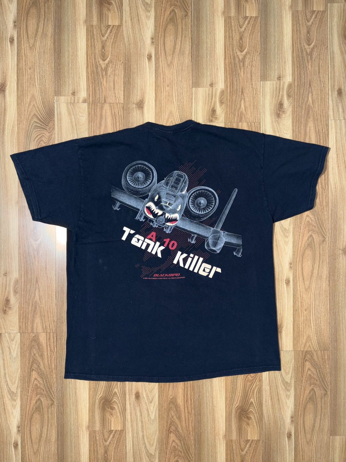 Blackbird Blackbird Flightwear A-10 Warthog Tank Killer Graphic Tee XL Size US XL / EU 56 / 4 - 1 Thumbnail