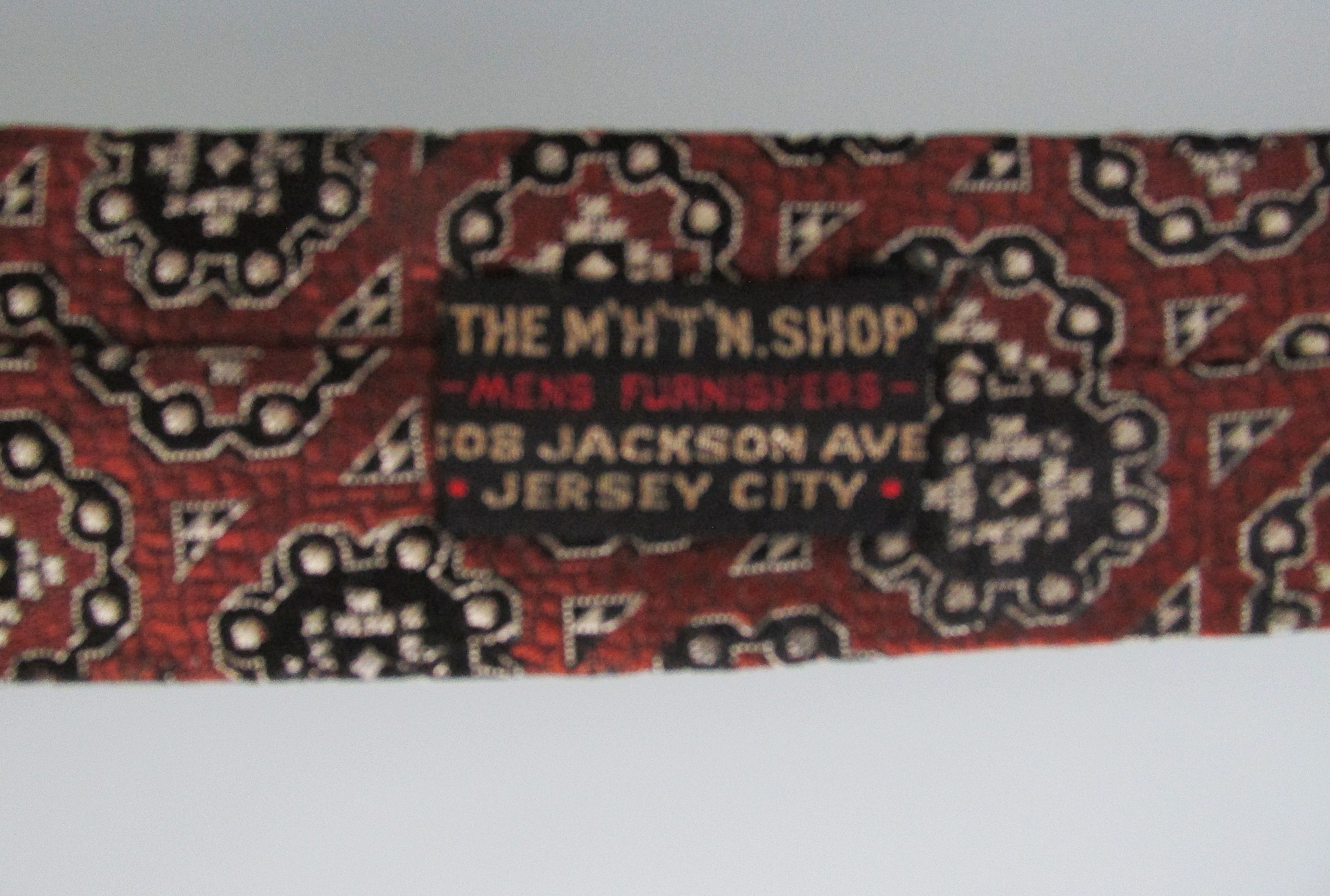 Vintage Vintage Men's Flat/Square Bottom Tie Size ONE SIZE - 5 Thumbnail