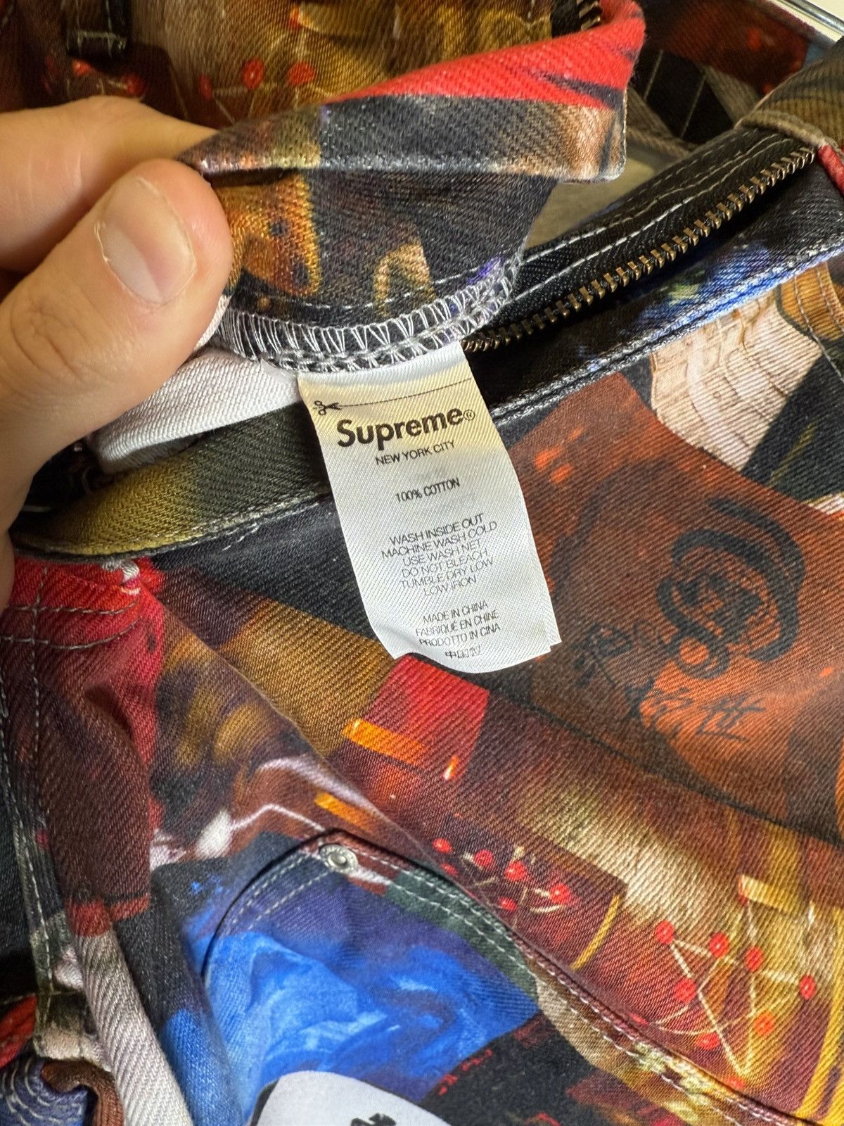 Supreme Supreme Nas & DMX Collage Double Knee Denim Print Pant Size US 32 / EU 48 - 6 Thumbnail