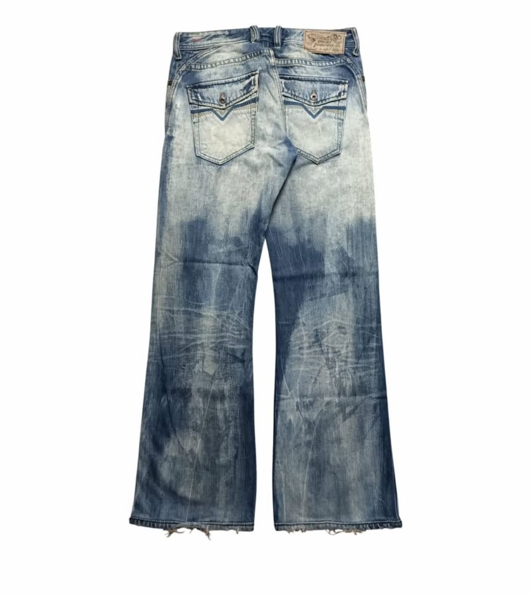 Beauty Beast × Hysteric Glamour × Japanese Brand 2000's Diesel bootcut jeans bluewaah Size US 30 / EU 46 - 4 Thumbnail
