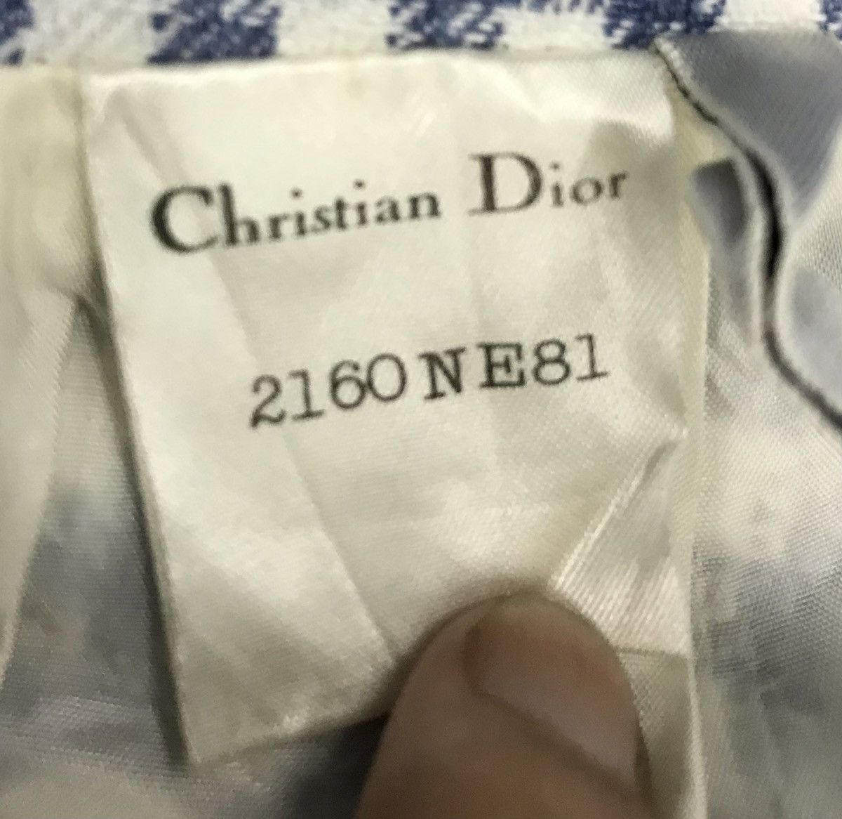 Christian Dior Monsieur × Vintage Vintage Christian Dior Pret-A-Porter Skirt Size 27" / US 4 / IT 40 - 9 Thumbnail