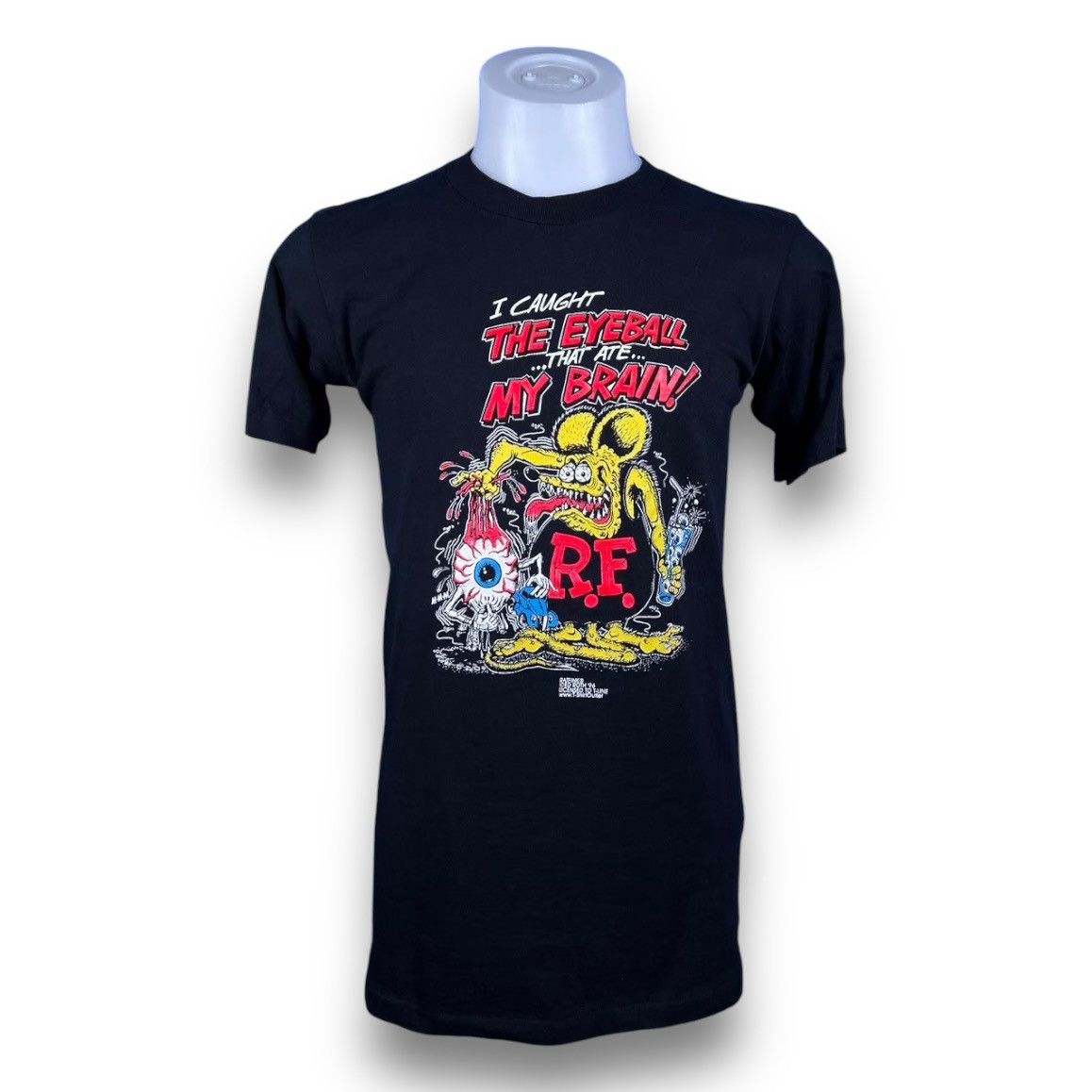 Powell Peralta × Vintage Rat Fink 90s Moon Eyes Big Daddy Ed Roth Vintage 90s T-Shirt Size US S / EU 44-46 / 1 - 4 Thumbnail