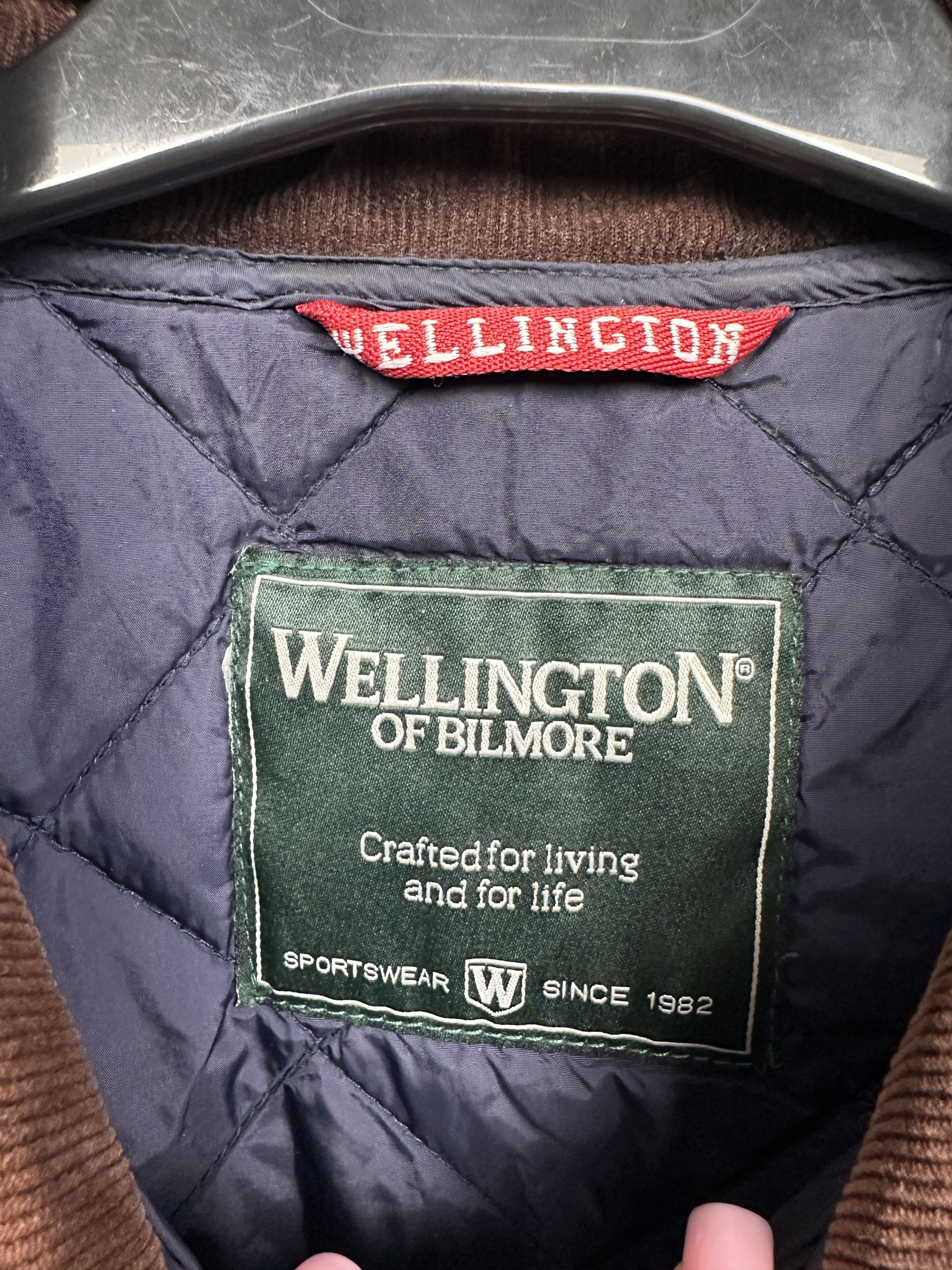 Other Wellington Of Bilmore Mens Quilted Jacket Size US XL / EU 56 / 4 - 3 Thumbnail