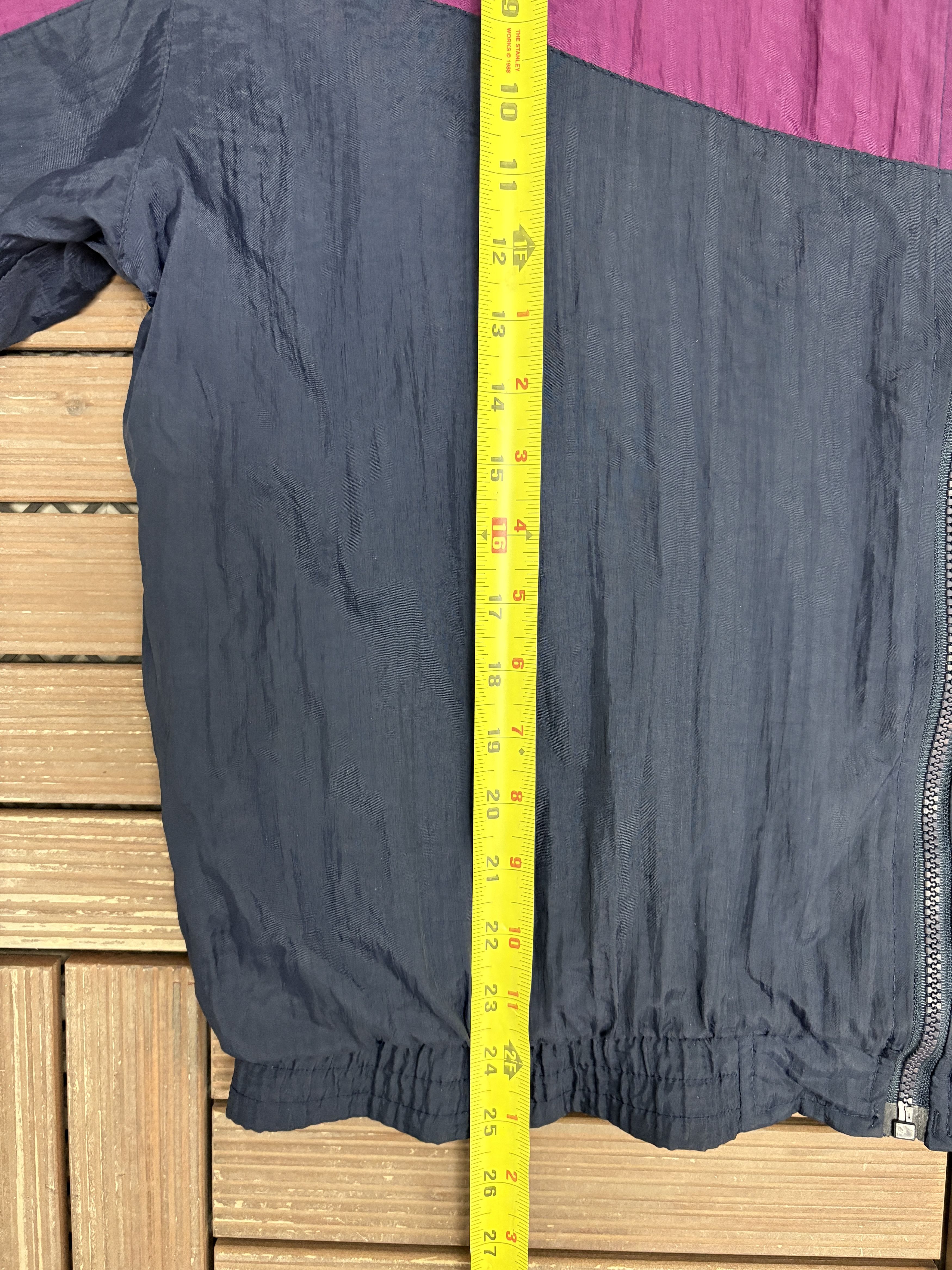 Avia Avia Activewear Vintage Purple Windbreaker Jacket Size US XL / EU 56 / 4 - 8 Thumbnail